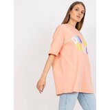 FANCY T-shirt-FA-TS-7733.91P-Peach | Shoptok.si