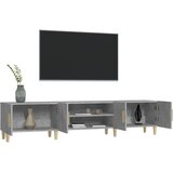 TV ormarić boja betona 180x31,5x40 cm od konstruiranog drva | Eponuda.com