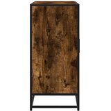  Komoda dimljeni hrast 92x35x76 cm konstruirano drvo | shoptok.hr