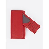 Shelvt Red large women's wallet | shoptok.hr
