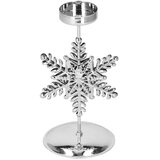  Svijećnjak s pahuljicom - 17 × 9 × 8,2 cm | shoptok.hr