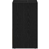 vidaXL Kopalniška omarica Črni hrast 60x33x60 cm Inženirski les | Shoptok.si