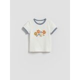 Reserved Vezena bluza - krem | shoptok.hr
