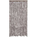  Zastor protiv muha smeđa i bijela 100 x 200 cm od šenila | Eponuda.com