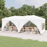  šator za zabave s bočnim zidovima 3 x 6 m bijeli | shoptok.hr