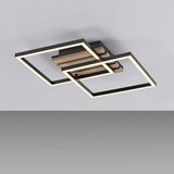 Just LIGHT. 14053-79 - LED plafonsko svetlo AKUSTIKA LED/15W/230V hrast/crna | Eponuda.com