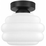 Brilagi LED stropna svetiljka RETRO GLASS 1xE27/60W/230V prečnik 20 cm crna/bela Cene