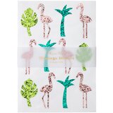 Meri Meri nalepke glitter flamingo | Shoptok.si