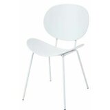  Stolček DKD Home Decor Črna Kovina Bela polipropilen (52,5 x 49 x 104 cm) | Shoptok.si