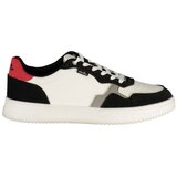 Ellesse Pansit muške tenisice s crno-crveno-sivim detaljima bijele | shoptok.hr