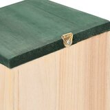  Kućice za ptice 10 kom od masivne jelovine 12 x 12 x 22 cm | Eponuda.com
