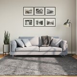  Tepih HUARTE kratkih vlakana meki i perivi antracit 200x200 cm | shoptok.hr