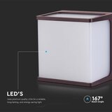  LED Spoljašnje zidno svetlo LED/8W/230V IP65 4000K braon | Eponuda.com