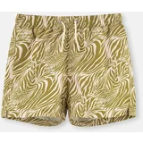 Dagi Swim Shorts - Green - Graphic