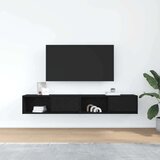 vidaXL TV ormarići 2 kom crni hrast 80x31x25,5 cm konstruiranog drva | shoptok.hr