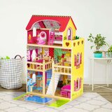 ECO TOYS drvena kućica sa bazenom i rasvetom | ePonuda.com