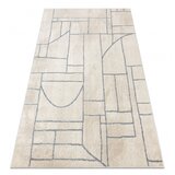 RugsX Preproga FUSION 0806 krem / svetlo siva - Geometrična, moderna, abstraktna 80x150 cm, (21995695) | Shoptok.si