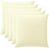  Presvlaka za jastuk 6 pcs HEERLEN Krem 65 x 65 cm Poliester | shoptok.hr