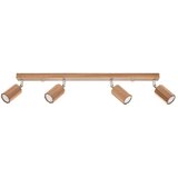  Stropna svetilka ZEKE 4 hrast, (21347595) | Shoptok.si