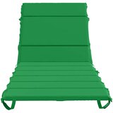  Jastučić za ležaljku GEMERT 100% poliester Zelena - Zelena 200 x 90 x 3 cm Poliester | shoptok.hr