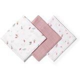 BabyOno Bambus tetra pelene Lišće, roza | Shoptok.si