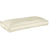 vidaXL Paletna Blazina za Sedež/Naslon Kremasta 120x60x12 cm Oxford Tkanina Cene