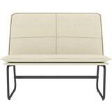  Klupa krem 100 x 75 x 76 cm od umjetne kože | shoptok.hr