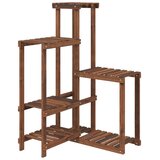  Stalak za cvijeće 62,5 x 61,5 x 101,5 cm od masivne jelovine | shoptok.hr