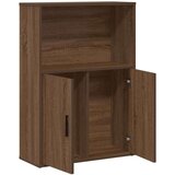 vidaXL Knjižna omara rjavi hrast 60x24x85 cm inženirski les | Shoptok.si