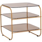 Hübsch Stranska mizica s stekleno mizno ploščo 41x41 cm Echo – | Shoptok.si