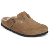 Birkenstock Boston shear leve dark tea laf Cene