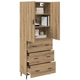  Highboard 2 kom. Umjetnički hrast 69,5 x 34 x 180 cm | shoptok.hr