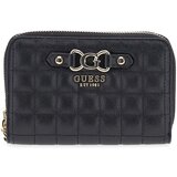 Guess Denarnice Nadira Slg Medium Double Zip Črna Cene