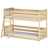  Dječji krevet na kat Kevin - svijetlo drvo - 190*90 cm | shoptok.hr
