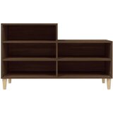 Ormarić Omarica za čevlje rjav hrast 102x36x60 cm inženirski les, (20716124) | Shoptok.si
