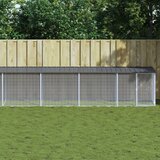  Kavez za kokoši s krovom antracit 1003x98x90 cm pocinčani čelik | shoptok.hr