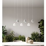  Ondaluce - Visilica na sajli CONCRETE 1xGU10/7,5W/230V Ø 10,5 cm beton/bela | Eponuda.com