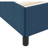 Box Postelja z vzmetnico Modra in črna 90 x 190 cm | Shoptok.si