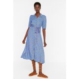 Trendyol Ženska haljina MultiColored BeltEd Shirt Dress Cijene