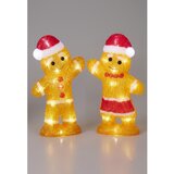  LED spoljašnja božićna dekoracija 20xLED/2xAA 30 cm IP44 u obliku medenjaka | Eponuda.com