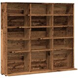 vidaXL CD ormarić staro drvo 100x23x89,5 cm konstruirano drvo | shoptok.hr