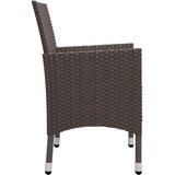  11-dijelni vrtni blagovaonski set smeđi | shoptok.hr