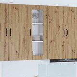 vidaXL Zidni kuhinjski ormarić Zidne Umjetnički hrast 40 x 31 x 100 cm Cijene