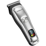 Oem Sokany, Brezžični strojček za lase/brado z LED zaslonom – natančna dodelava, Črna / Srebrna, (5000276255) | Shoptok.si