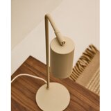 Kave Home Bež kovinska namizna svetilka (višina 49 cm) Manie – | Shoptok.si