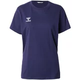Hummel Tehnička sportska majica 'Go 2.0' morsko plava / bijela