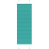 vidaXL Plisirana zavjesa petrolej zelena 45x150 cm Širina tkanine 44 4 cm Poliester - Benzinski zeleno 45 x 150 cm | shoptok.hr