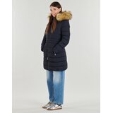Superdry Puhovke Hooded Faux Fur Fuji Mid Length Coat pisana | Shoptok.si