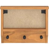  Zidna vješalica za kapute SANDNES 45x12x35 cm Masivno drvo bor | shoptok.hr