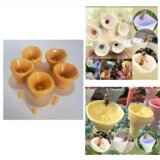 INF Fontana za čebele iz umetne smole v obliki rože (komplet 2 kosov) Yellow, (21839467) Cene